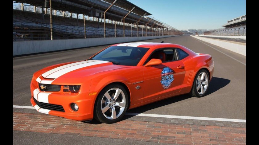 Шевроле оранжевая