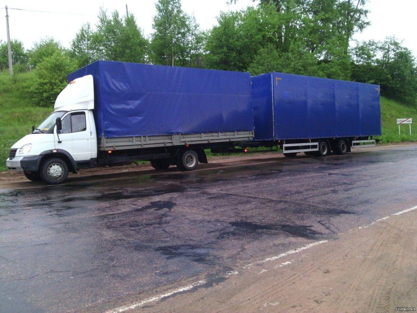 Газель седельный тягач 33104