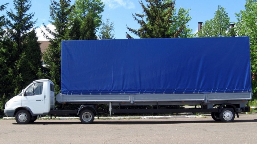 ГАЗ 3302 С прицепом