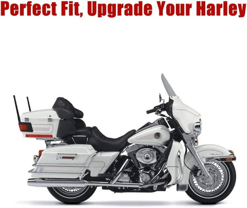 Харлей Дэвидсон белый мотоцикл