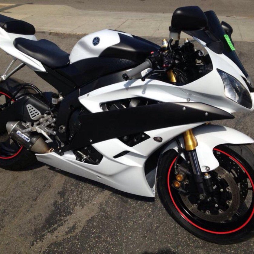 Yamaha r6 2007 Black