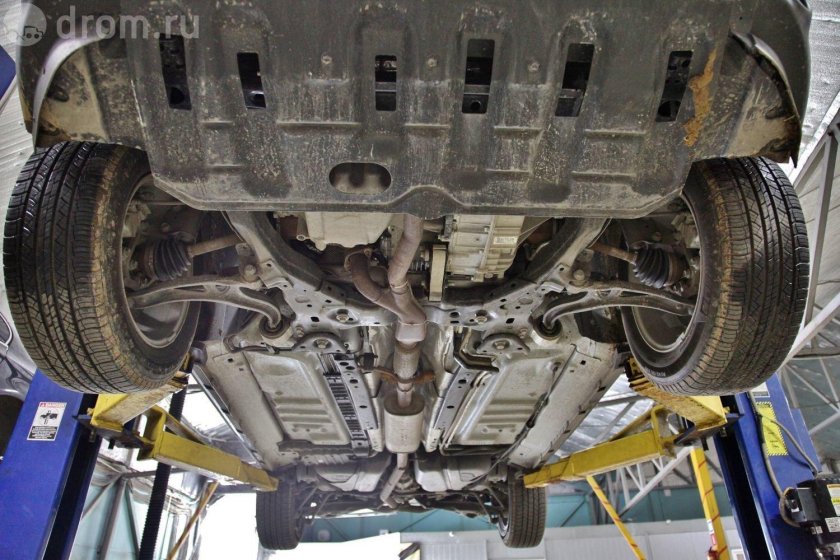 Ленд Крузер 90 снизу