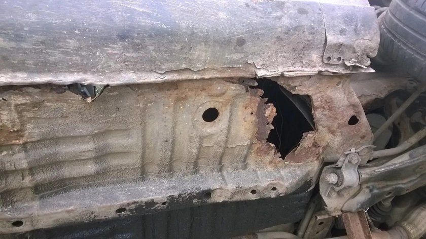 Переварка днища