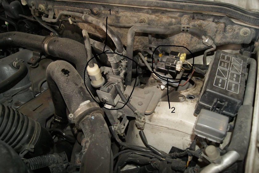 Вакуумные трубки Mazda MPV 2.5 2001