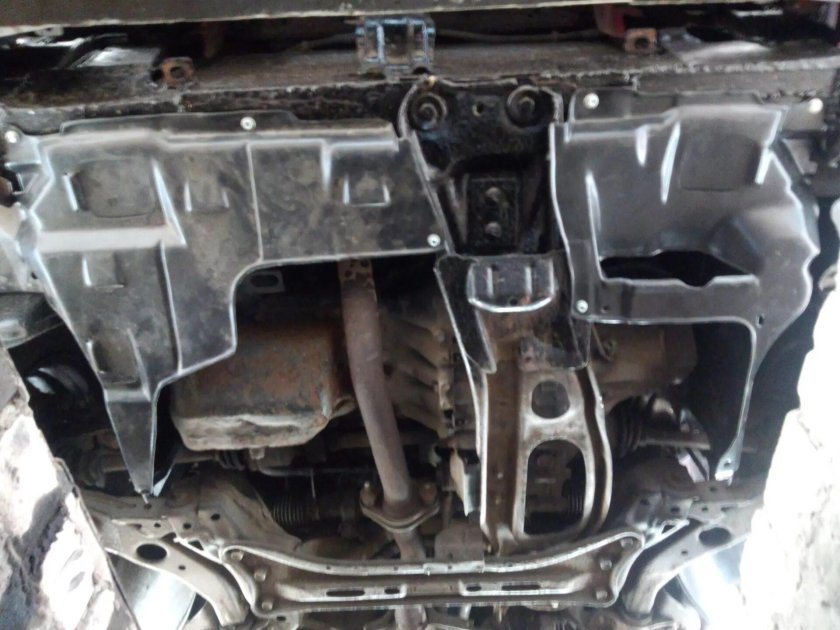 Защита двигателя Мазда 323 f