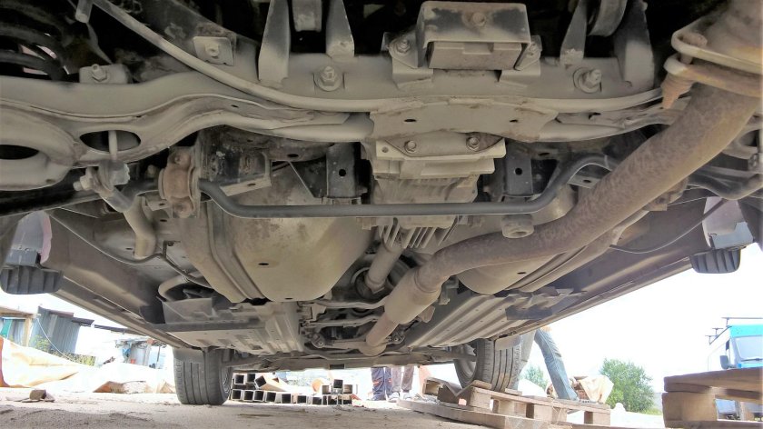 Mazda CX 5 днище