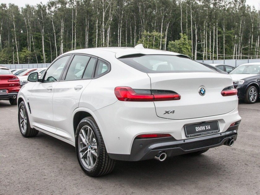 BMW x4 белая