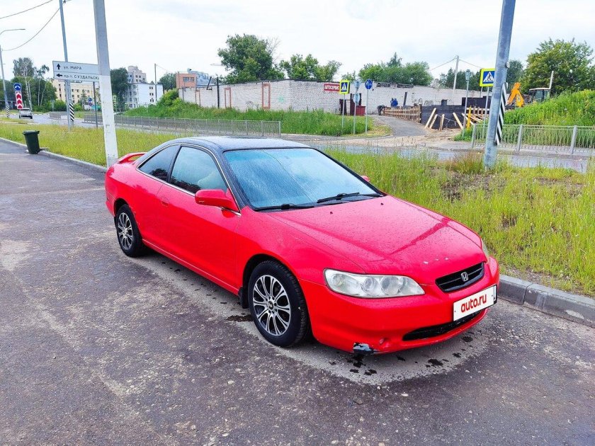 Хонда аккорд 6 купе красный