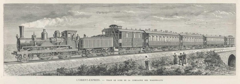 Поезд Восточный экспресс 19 века