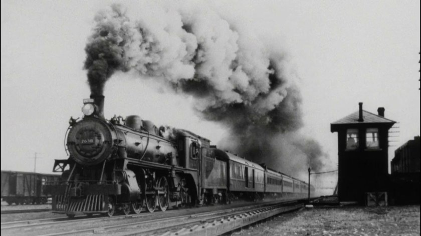 Американские паровозы 19 века