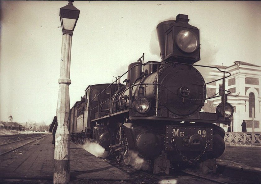 ЖД вокзал в Вологде в начале 20 века