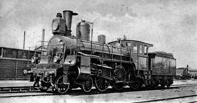 Паровоз 1910 Российская Империя