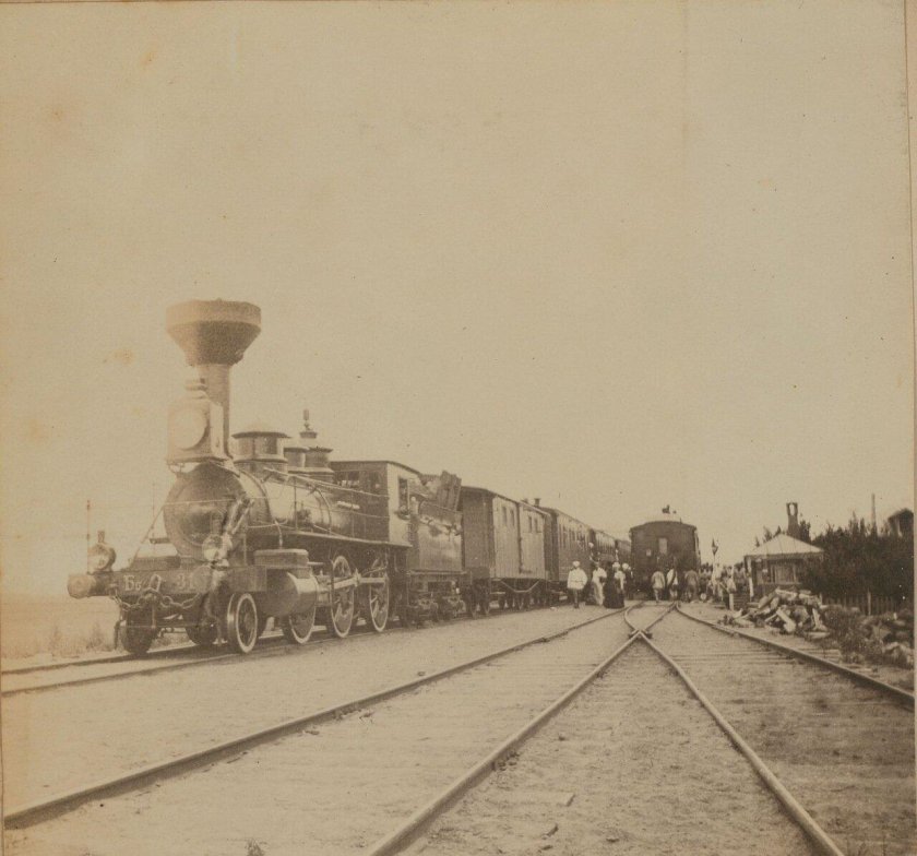 Паровозы 19 века в России Транссиб