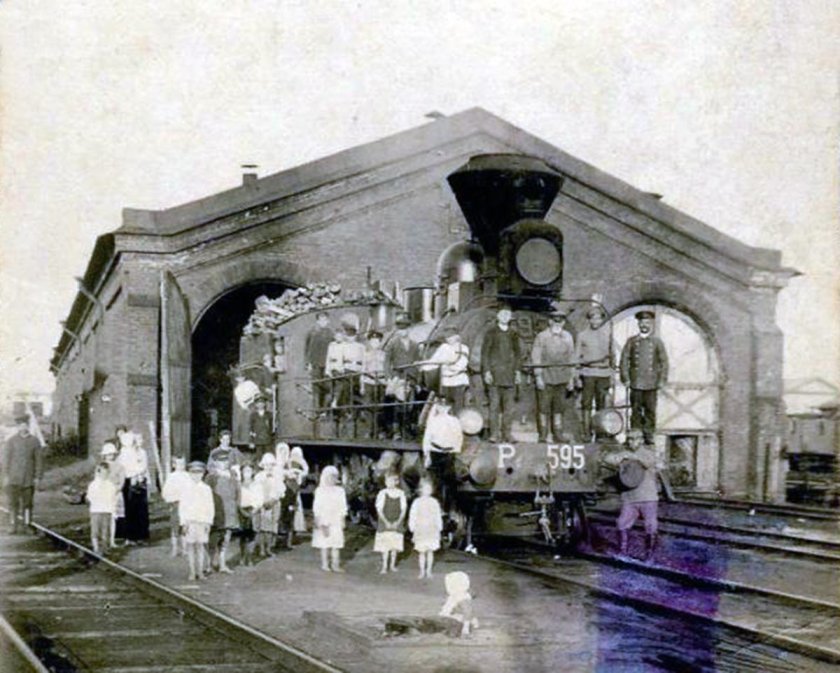 Паровозное депо Бежецк