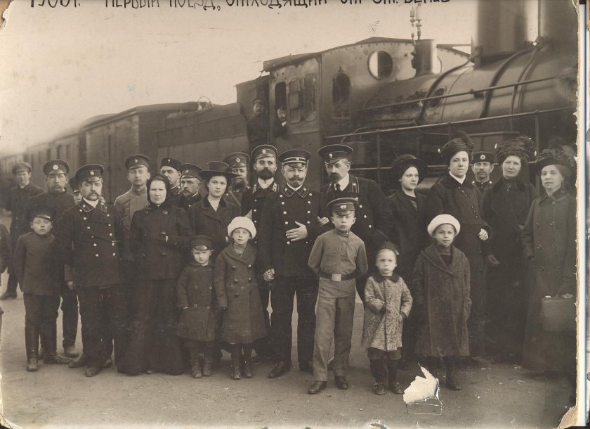 Паровоз 1910 Российская Империя