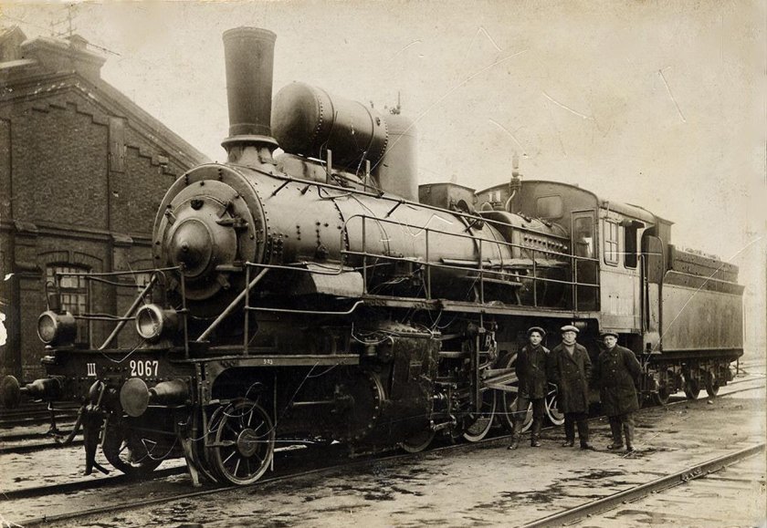 Паровоз 1910 Российская Империя