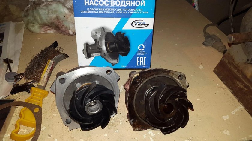 Помпа Нива 21214