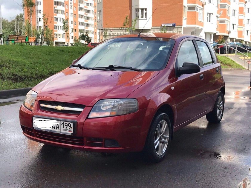 Шевроле Авео хэтчбек 2007