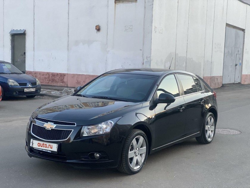 Chevrolet Cruze 2012 черный