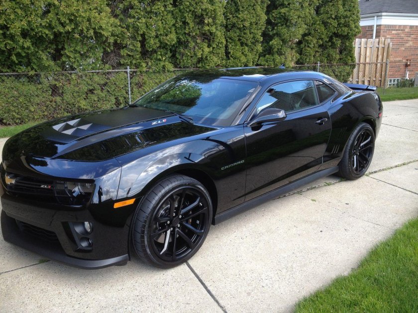 Chevrolet Camaro zl1 2012 Black