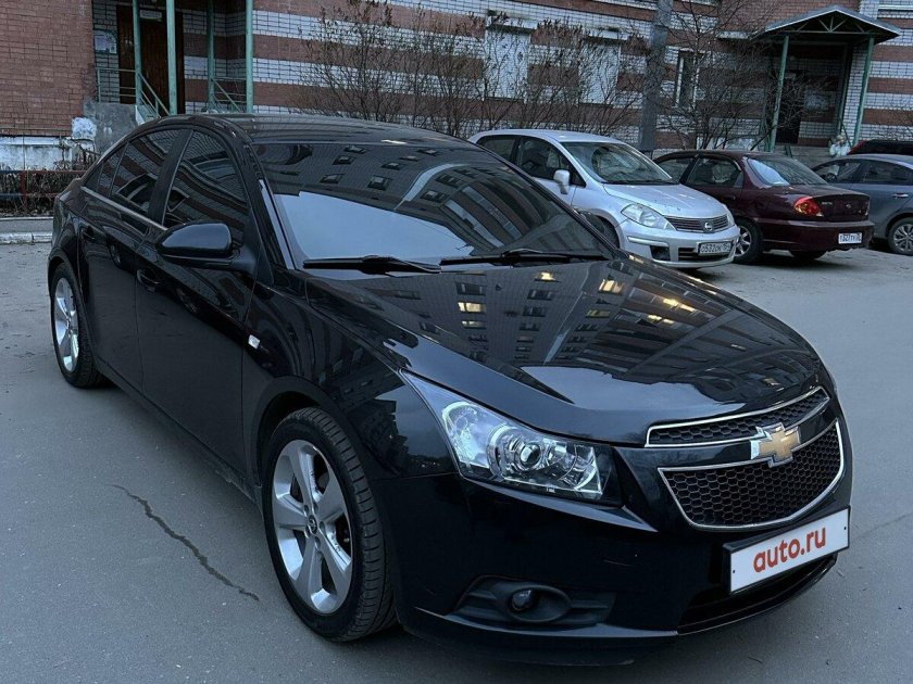 Chevrolet cruze 2012 черный