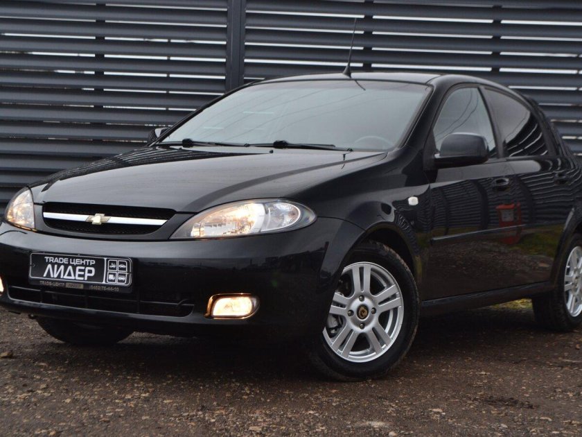 Chevrolet lacetti 2004 чёрная
