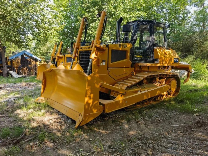 Бульдозер sem 816d разбор ленивца