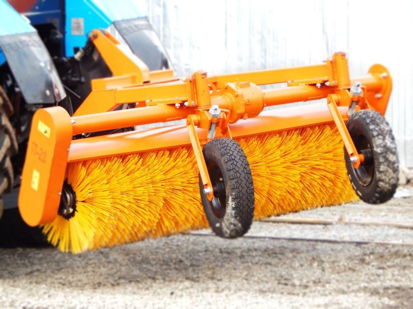 Щётка подметальная усиленная ТТ-2.0 для МТЗ-82