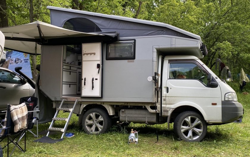 Автодом из сэндвич панелей