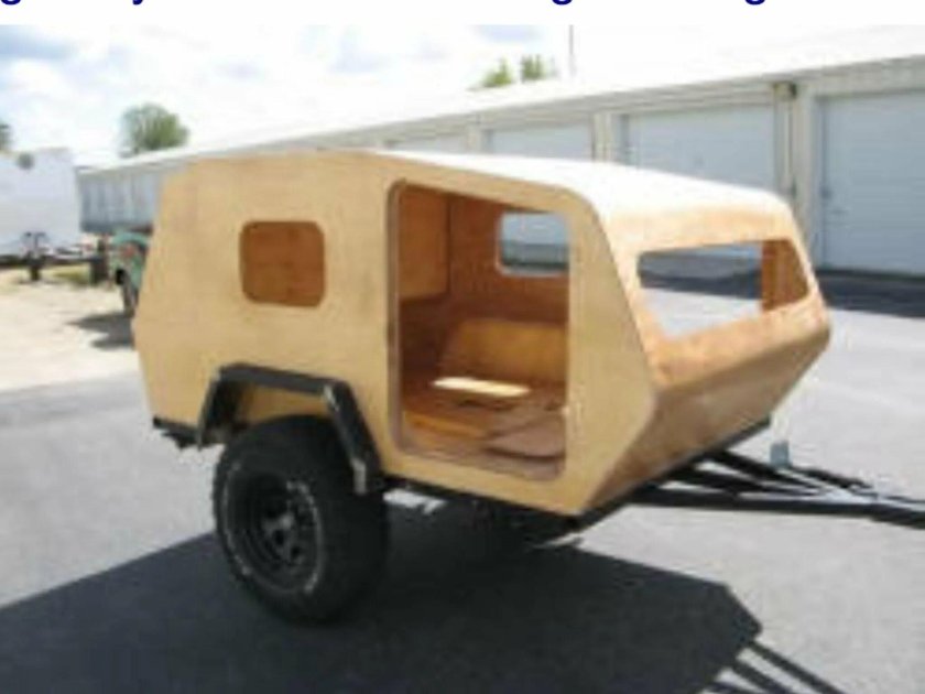 Прицеп кемпер для Нивы