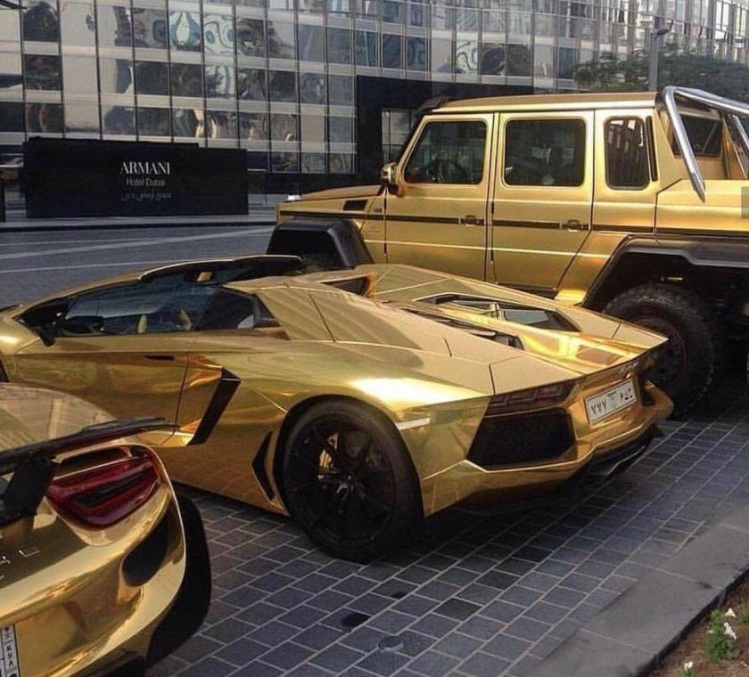 Гелендваген и Ламборджини