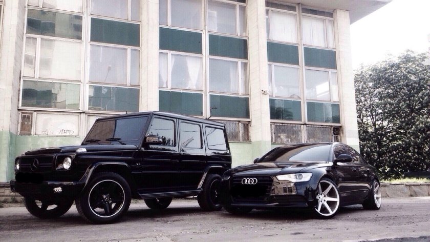 ВАЗ 2107 И Гелик