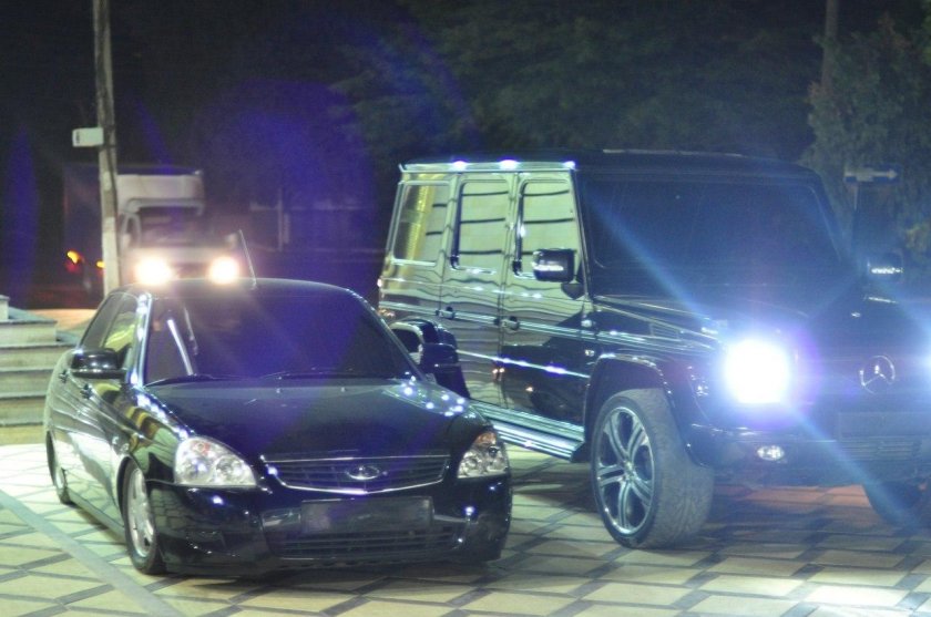 Кортеж Мерседес Гелендваген