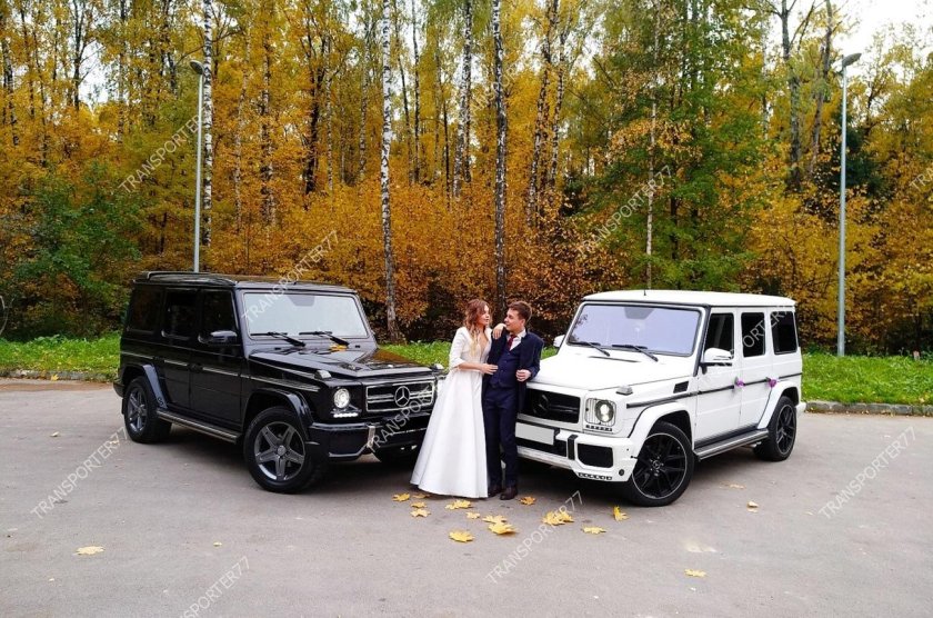 Гелендваген кортеж свадебный