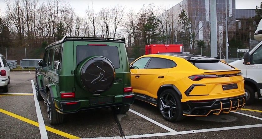 Lamborghini Urus vs g63 AMG