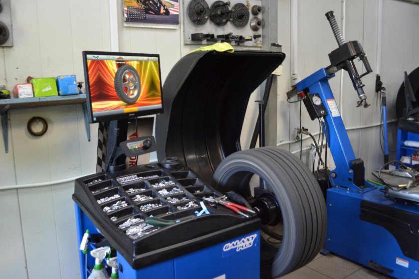 Красивый шиномонтаж