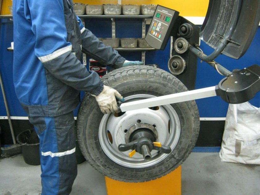 Балансировка колеса ЗИЛ 130