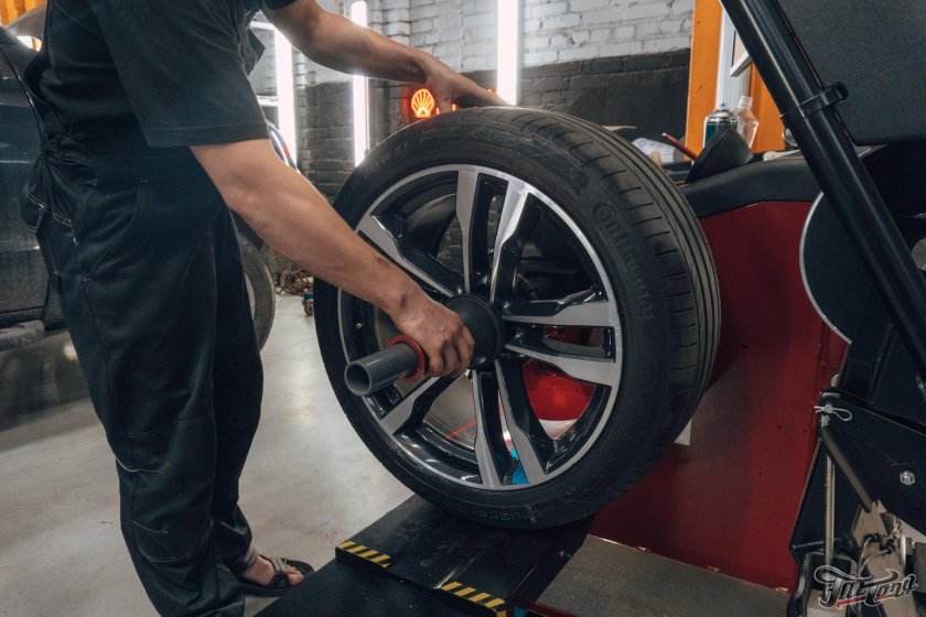 Шиномонтаж балансировка