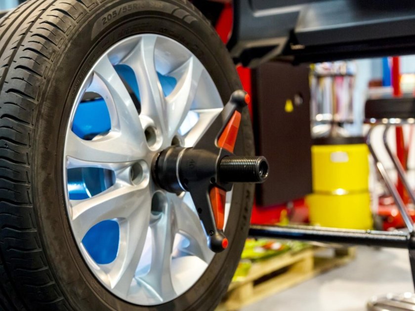 Балансировка колес реклама