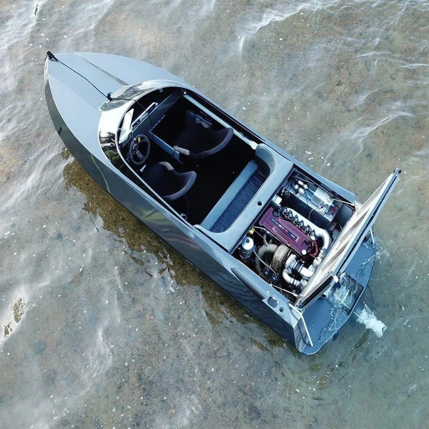 Самодельный катер