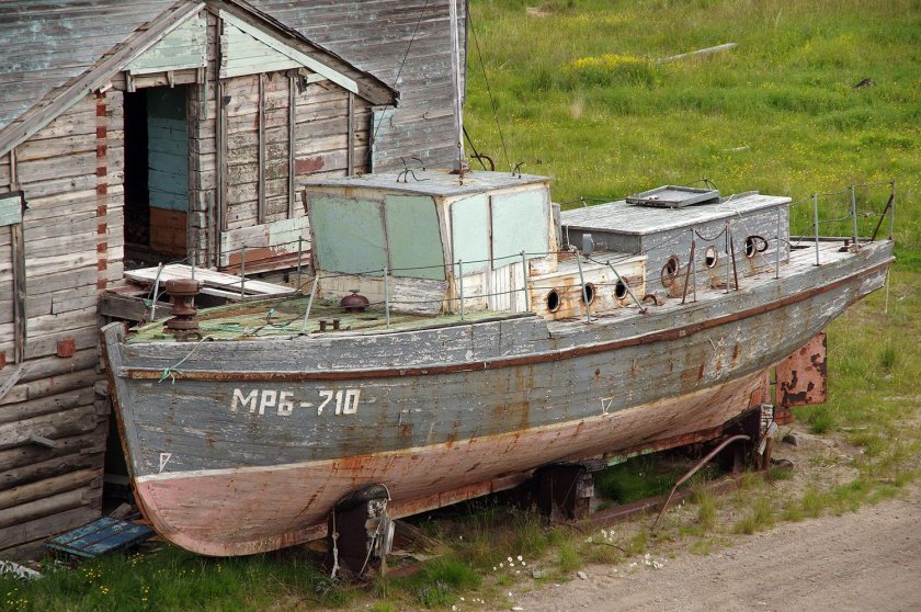 Промысловый мотобот МРБ-40