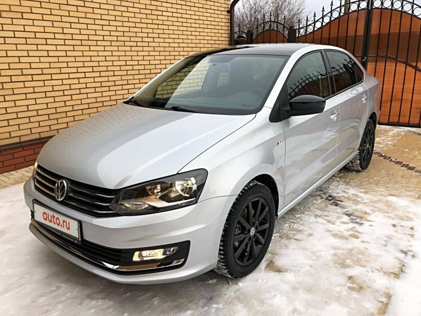 Фольксваген поло серебристый