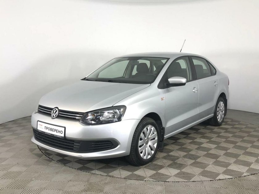 Фольксваген поло серебристый
