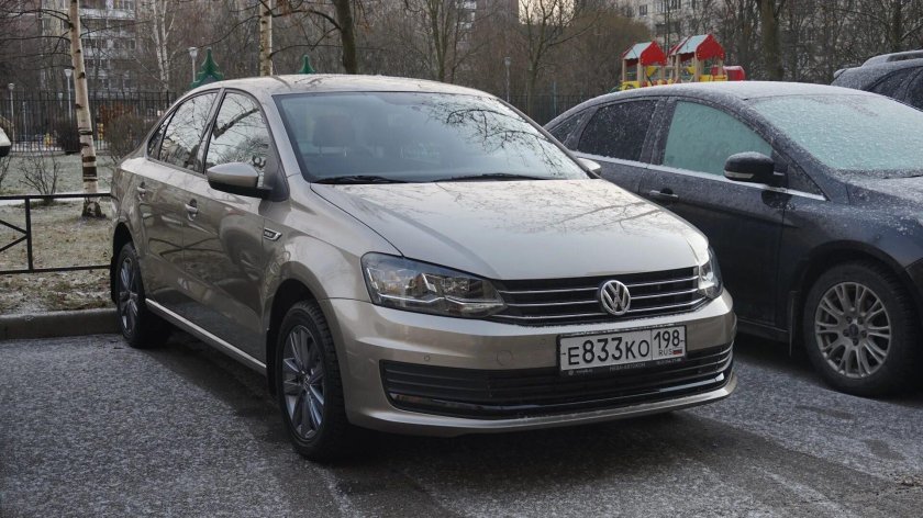 VW Polo 2019 седан