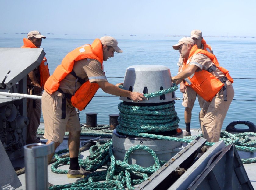 Швартовые на корабле