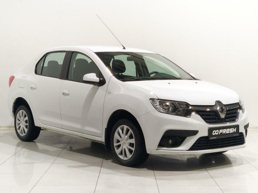 Рено логан 2 рестайлинг белый