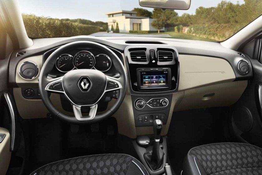 Рено Логан 2 автомат салон