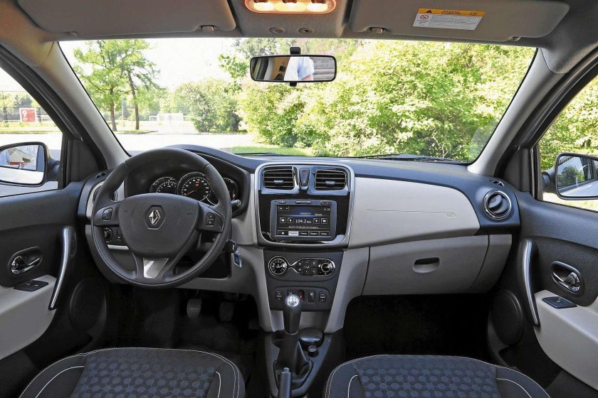 Рено Логан 2 Рестайлинг салон