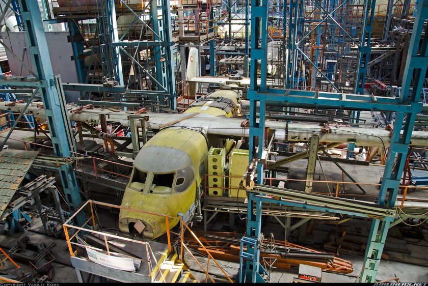 Завод Антонов Украина разруха