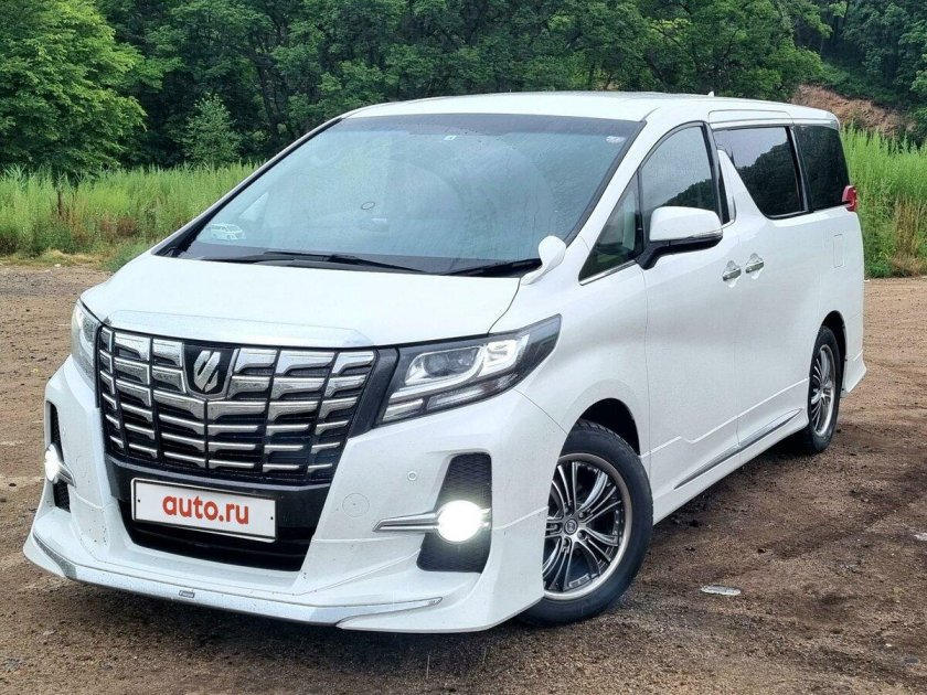 Тойота альфард 2017 правый руль